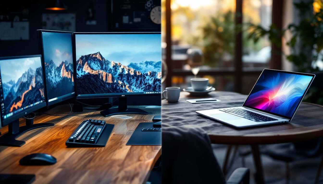 découvrez comment choisir entre un ordinateur de bureau et un ordinateur portable en fonction de votre usage quotidien, vos besoins professionnels ou personnels.